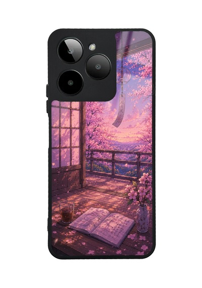 Gm Era 30 Sakura Sunset Retreat Tasarımlı Glossy Telefon Kılıfı Toz Pembe