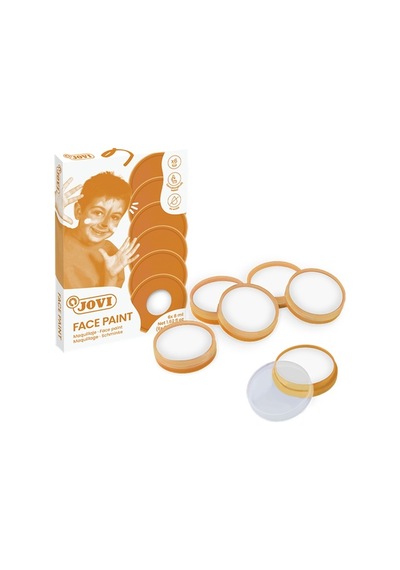 Jovı 171u Krem Yüz Boyası 8ml Beyaz - 6'lı Kutu