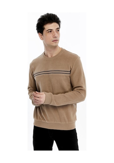 AR-MA Arma Erkek Regular Fit Selanik Kumaş Çizgi Baskılı Bisiklet Yaka Kazak %65 Pamuk %35 Polyester K30124697702 Füme - Gri AR-MA Arma Erkek Regular Fit Selanik Kumaş Çizgi Baskılı Bisiklet Yaka Kazak %65 Pamuk %35 Polyester K30124697702 Füme - Gri