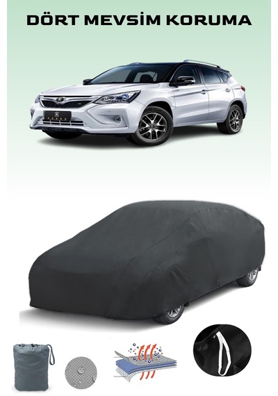 Siyah Byd Song 1 Araba Brandası, Oto Örtüsü, Araba Çadırı Siyah