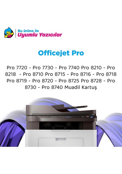 Hp 953xl Uyumlu  Kartuş Takımı