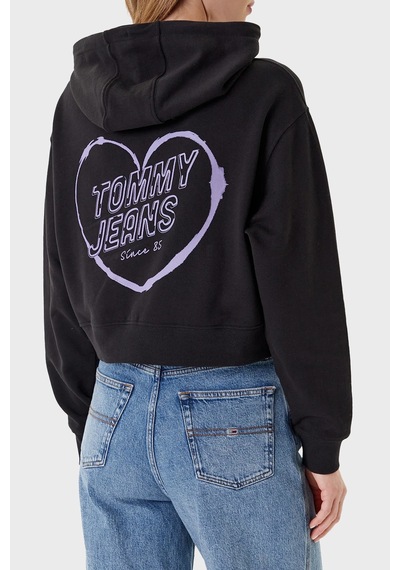 Tommy Jeans Bayan Sweat Dw0dw21408 Bds Siyah Siyah