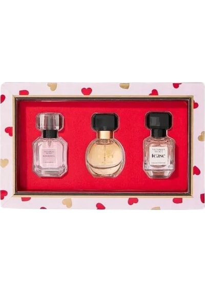 Victoria's Secret Bombshell Edp 7,5 Ml + Bare Edp 7,5 Ml + Tease Edp 7,5 Ml Kadın Parfüm Seti Çiçek