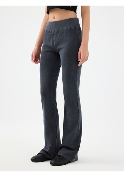 Slim Fit Kadın Tayt Antrasit