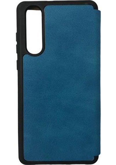 Jopus P30 İle Uyumlu Premium Kapaklı Kılıf Mavi