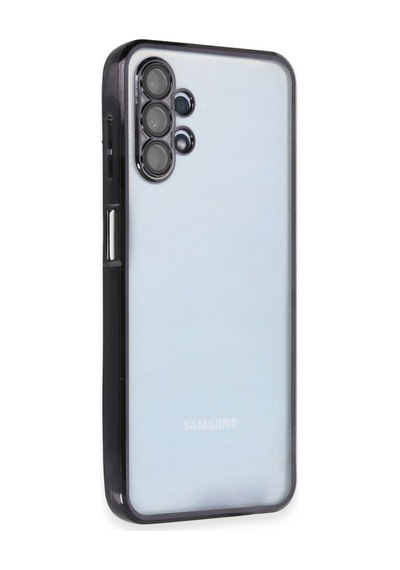Samsung Galaxy  Uyumlu,  A13 4g Kılıf Razer Lensli Silikon - Siyah