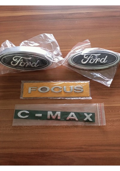 Focus C-max Bagaj Yazısı Ön Arka Arma Logo 2004 - 2011 Modeller Arası Uyumlu