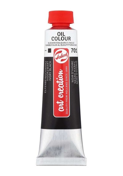 Talens Art Creation Yağlı Boya 40 Ml Ivory Black 701 10 Renk