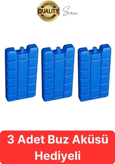 Svein Premium Soğuk Sıcak Termal Piknik Kamp Çantası Yemek Taşıma Yalıtımlı Piknik Termos Buz Aküsü Hediye