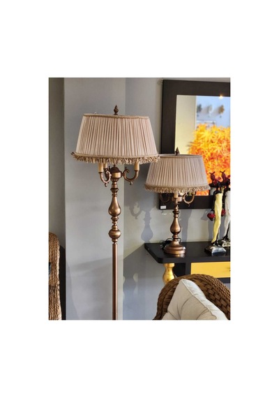Ottoman Abajur Vizon Başlık 73x43cm.
