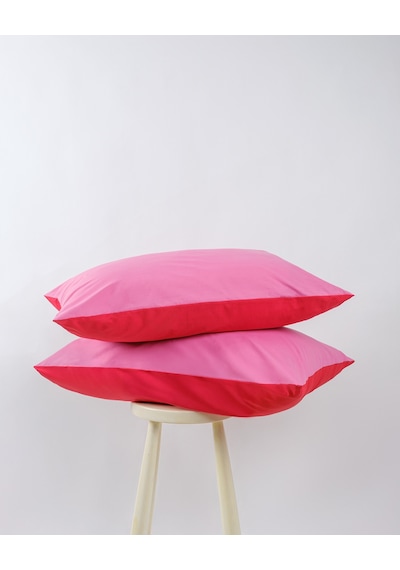Cozy Home Popping Colors Yastık Kılıfı Cherie Kırmızı-fuşya 50x70 Kırmızı