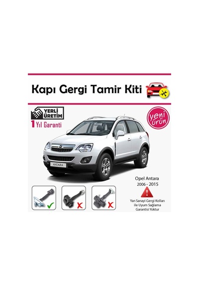 Barrer Opel Antara Kapı Gergi (Limitör) Tamir Kiti 2006-2015