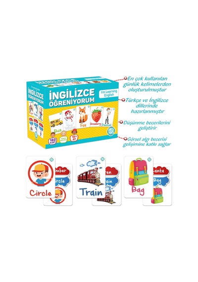 Circle Toys İngilizce Öğreniyorum CIRCLE 004