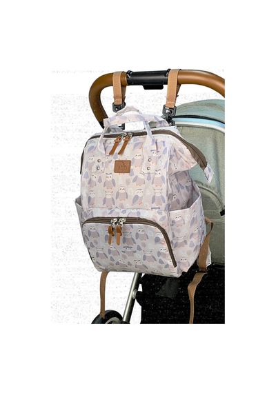 Xmlbayiciniz Stylo Paris Anne Bebek Bakım Sırt Çantası Baykuş Çok Renkli