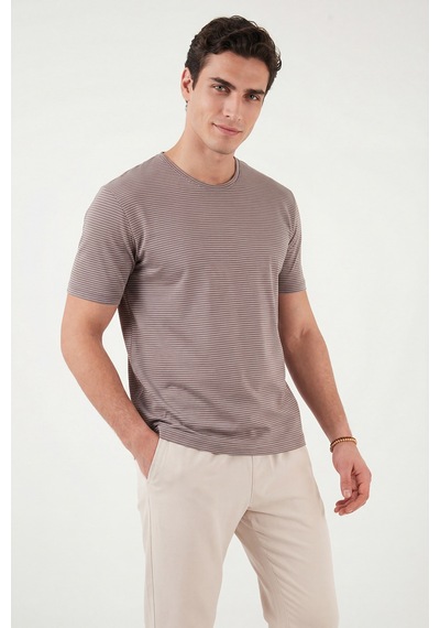 Buratti Erkek T Shirt 5904030 Kahve Kahve