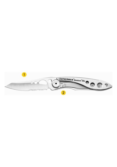 Leatherman Skeletool Kbx Kamp Çakı 2f Gümüş Gümüş