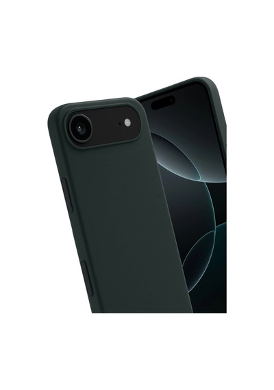 Apple iPhone  Uyumlu-  17 Air First Silikon - Koyu Yeşil