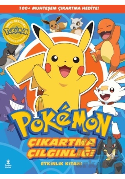 Pokemon - Pikachu Çıkartma Çılgınlığı Etkinlik Kitabı
