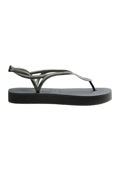 Havaianas Luna Flatform Grey Steel Kadın Terlik 4148600-5178-2179 Gümüş