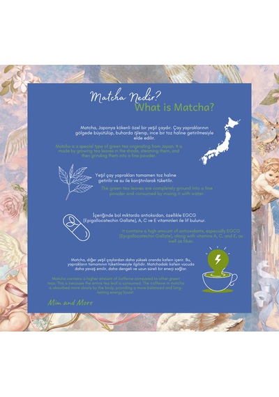 Valentine Matcha Yaban Mersini Aromalı Matcha 2026 Limited Edition, 25 Gr