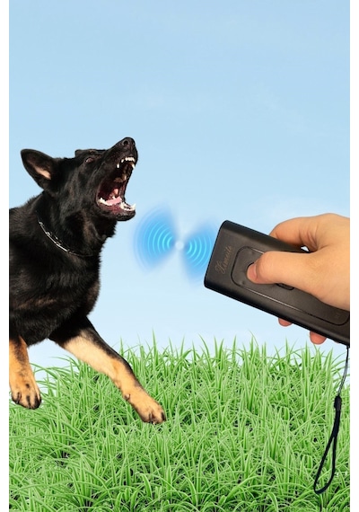 Ultrasonik Zarar Vermeyen Köpek Uzaklaştırıcı Ve Eğitici Cihaz