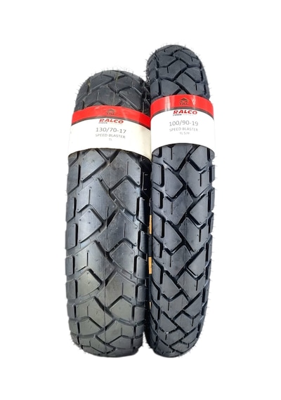 130/70-17 Ve 100/90-19 Tubeless - Dubleks Speed Blaster Lastik Takımı