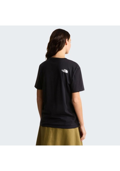 The North Face W Evolutıon Half Dome Relaxed Short Slee Kadın Tişört Nf0a8b6uky41 Siyah
