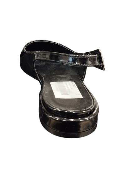 Ventes 924479z Dar Kalıp Sivri Burun 3 Cm Kalın Taban Arkası Açık Tek Bant Kadın Şık Babet Ayakkabı Siyah Rugan Sıyah Ventes 924479z Dar Kalıp Sivri Burun 3 Cm Kalın Taban Arkası Açık Tek Bant Kadın Şık Babet Ayakkabı Siyah Rugan Sıyah