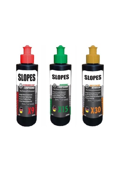 Slopes X9 Extra Kalın X15 İnce Pasta X30 Hare  Seti 250 ml