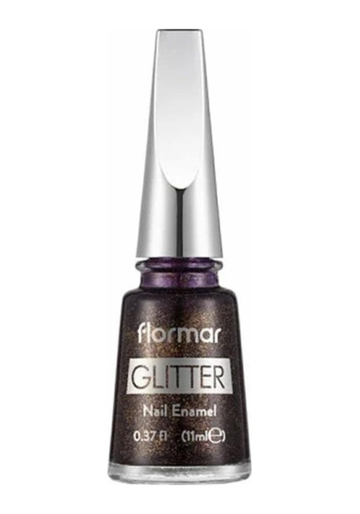 Flormar Glitter Purple Glare 44 Oje 8682536016742