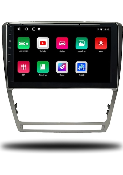 Navmina Skoda Octavia Android Carplay Multimedya 2007-2012 4gb Ram + 64gb Hafıza + 8 Çekirdek