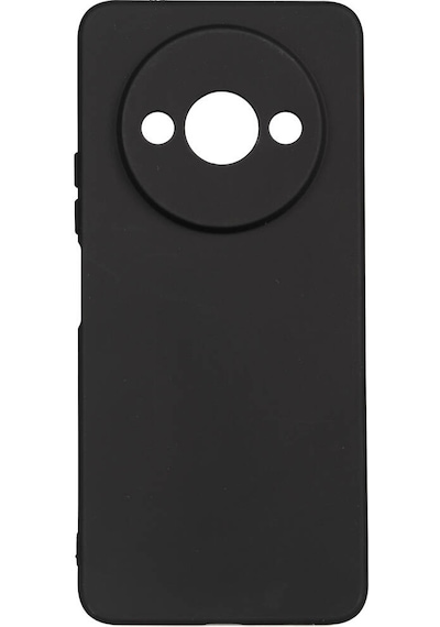 Effox Redmi A3 4g 2024 Kılıf Biye Silikon - Siyah Siyah