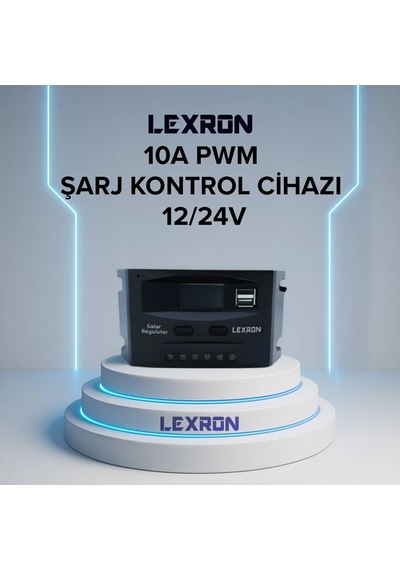 Lexron 10a Pwm Şarj Kontrol Cihazı