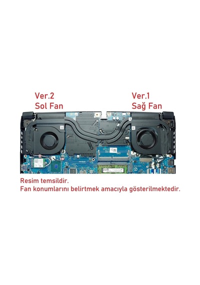 Acer Nitro 7 N20c1 Fan V2 Sol Fan Diğer