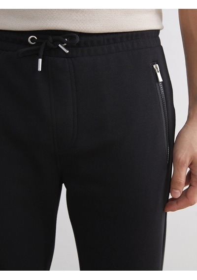 LC Waikiki Lcwaıkıkı Classic Siyah Kalın Erkek Jogger Eşofman Altı New Blakız Çocuk
