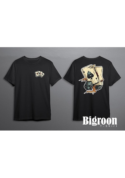 Poker Blackjack 21 İskambil Kağıdı Tişört Unisex T-shirt 001