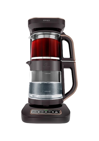 Karaca Çaysever Robotea Pro Connect 4 İn 1 Konuşan Cam Çay Makinesi