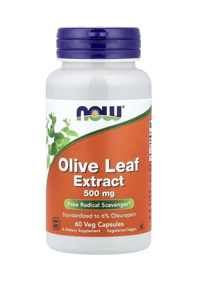 Olive Leaf Extract, 500 Mg, 60 Vegetarian Capsules