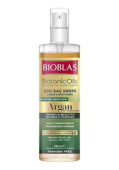 Bioblas Botanic Oil Argan Özlü Sıvı Saç Kremi 200 ML Bioblas Botanic Oil Argan Özlü Sıvı Saç Kremi 200 ML