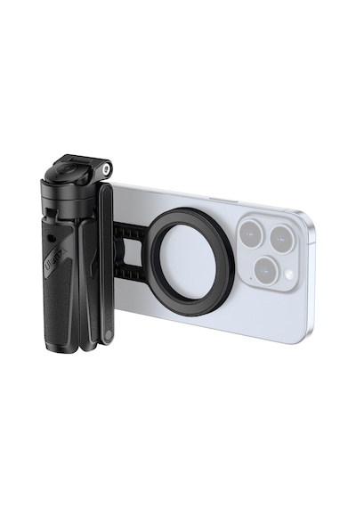 Ulanzi Jj03s Manyetik Telefon Tripodu 360 Selfie Çubuğu Bluetooth Kumandalı Siyah - T090a