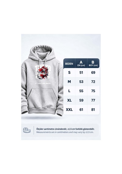 North Whiskers Japon Koi Balığı Baskılı Unisex Hoodie Japon Streetwear Kapüşonlu Sweatshirt Gri - 930001960 Gri - 930001960 Gri North Whiskers Japon Koi Balığı Baskılı Unisex Hoodie Japon Streetwear Kapüşonlu Sweatshirt Gri - 930001960 Gri - 930001960 Gri