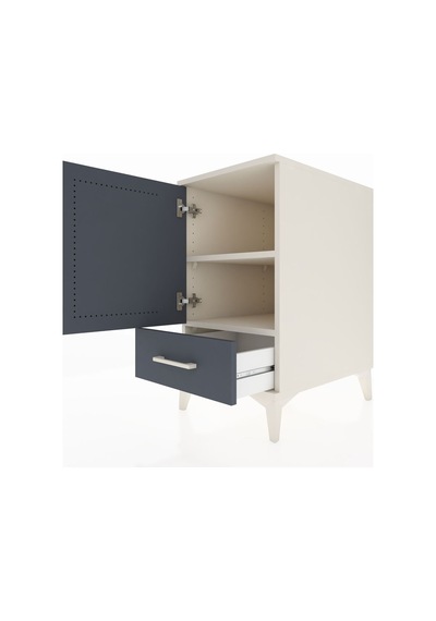 Kronos Komodin 2 Raflı Tek Çekmeceli Tek Kapaklı 44x59x80 Aytaşı-antrasit Aytası Kronos Komodin 2 Raflı Tek Çekmeceli Tek Kapaklı 44x59x80 Aytaşı-antrasit Aytası