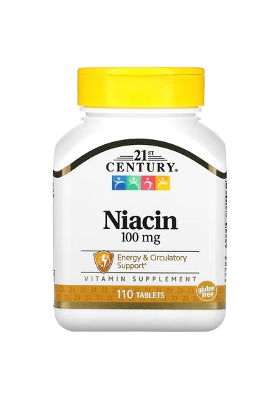 21st Century Niacin 100mg 110 Tablet