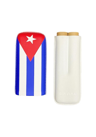 Guevara Cuban Flag Deri Puro Kılıfı 2li Beyaz 60ring