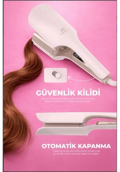 Pirantech Wave Saç Maşası Ks-516 Rose