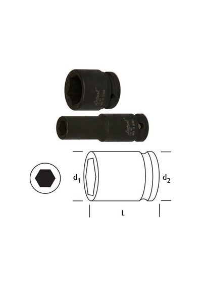 Osaka Ln38s20 Lokma 3/8'' 20mm