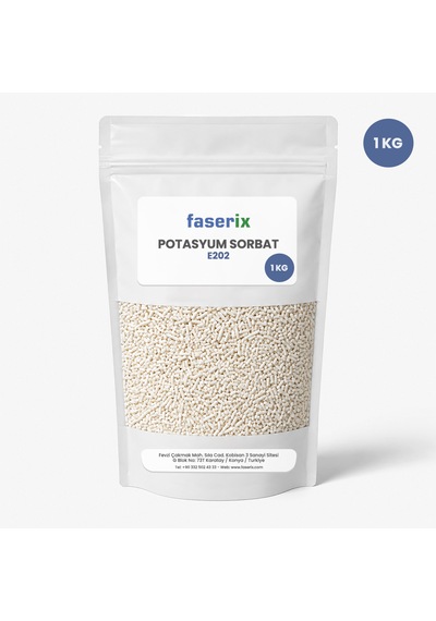 Potasyum Sorbat E202 Granül-gıda Koruyucu 1 Kg
