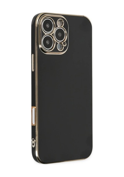 Apple İphone 16 Pro Kılıf Volet Silikon - Siyah 0.2M-Çok Renkli