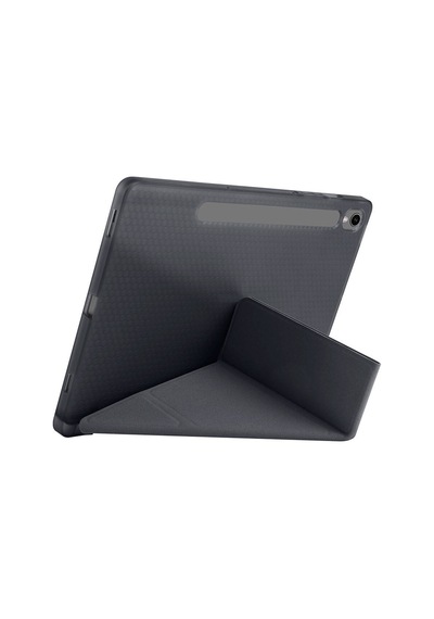 Samsung Galaxy Uyumlu Tab S9 Fe X510 X516 Kılıf Kalem Bölmeli Trifolding Case