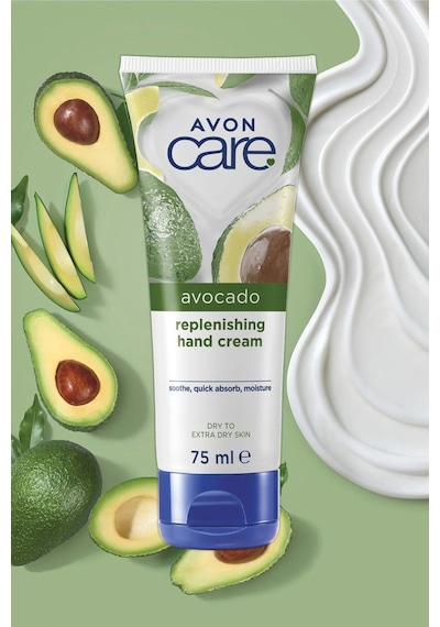 Avon Care Kuru Ciltler İçin Avokado Özlü El Krem 3 x 75 ML